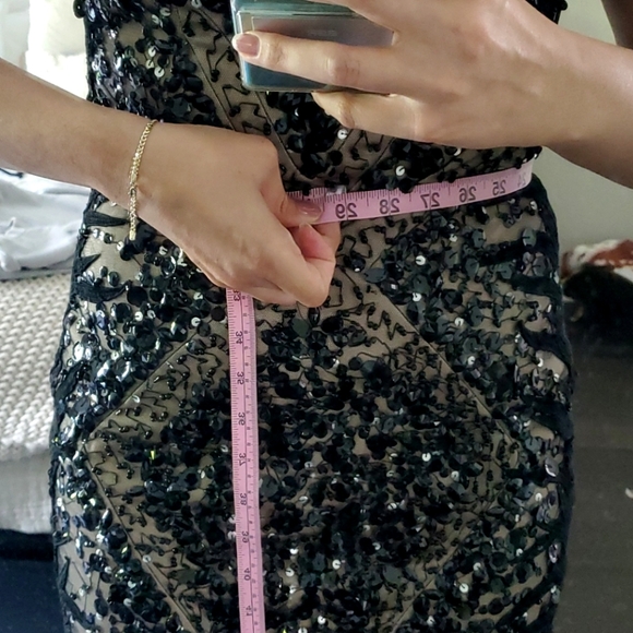 Beaded Black Formal Gown - Picture 8 of 14